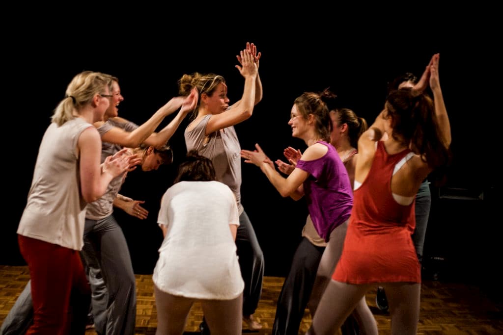 Groundmove dans weekend dansweekend choreografie workshop modern jazz Sprong Arnhem